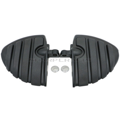 Motocyklové gumené opierky nôh s mužským držiakom, podlahová doska pre Harley Iron XL 883 1200 Street 750 500 Touring Custom Dyna Softail