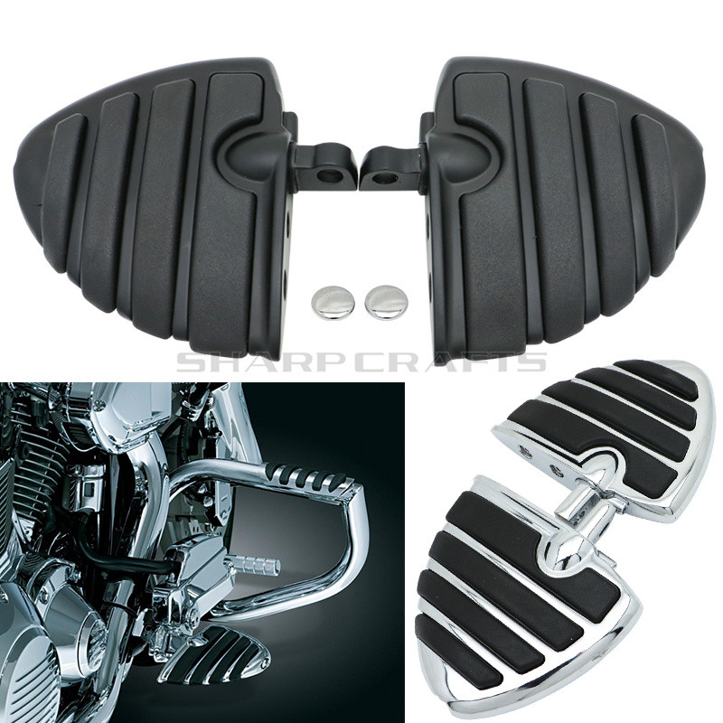 Motocyklové gumené opierky nôh s mužským držiakom, podlahová doska pre Harley Iron XL 883 1200 Street 750 500 Touring Custom Dyna Softail