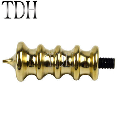 Sárgaréz bordázott tüskés váltócsap a Harley Sportster XL883 XL1200 XL48 XL72 lábujjváltó csapokhoz Street Chopper Cafe Racerhez