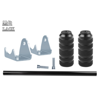 1 készlet univerzális motorkerékpár alumínium ötvözet láb Pedálrúd Dirt Bike robogóhoz Moped Go Kart ATV Egyenes csöves pedál