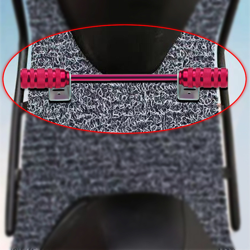 1 készlet univerzális motorkerékpár alumínium ötvözet láb Pedálrúd Dirt Bike robogóhoz Moped Go Kart ATV Egyenes csöves pedál