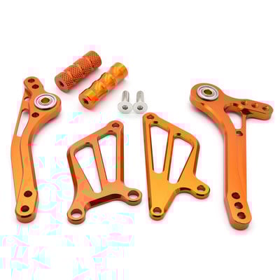 Pre Kawasaki ZX6R ZX 6R 05-08 CNC hliníková zliatina motocykla Zadná opierka na nohy Pedál zadnej opierky na nohy Príslušenstvo Časť