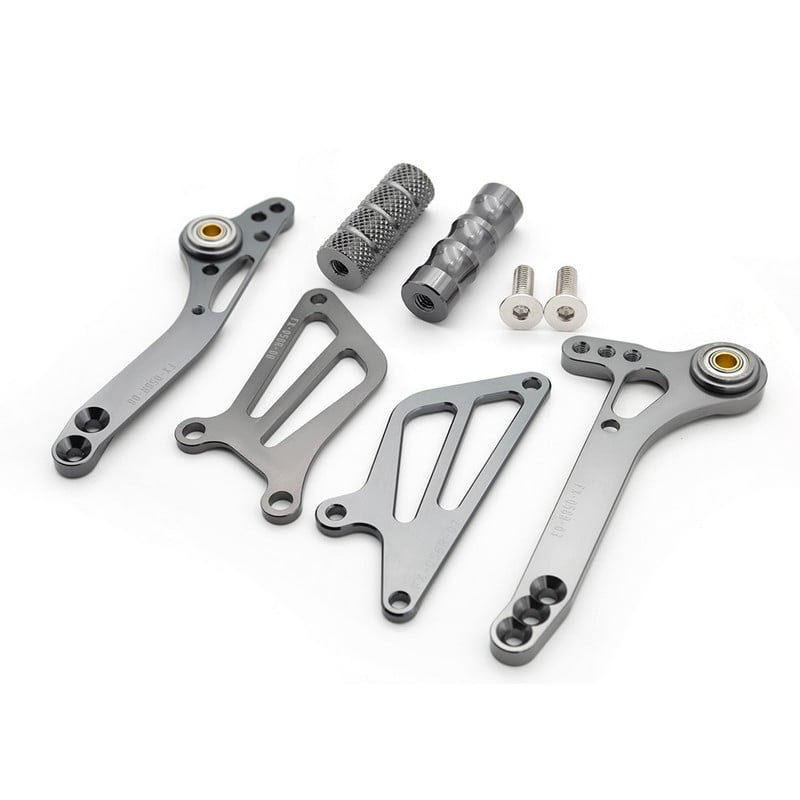 Pre Kawasaki ZX6R ZX 6R 05-08 CNC hliníková zliatina motocykla Zadná opierka na nohy Pedál zadnej opierky na nohy Príslušenstvo Časť