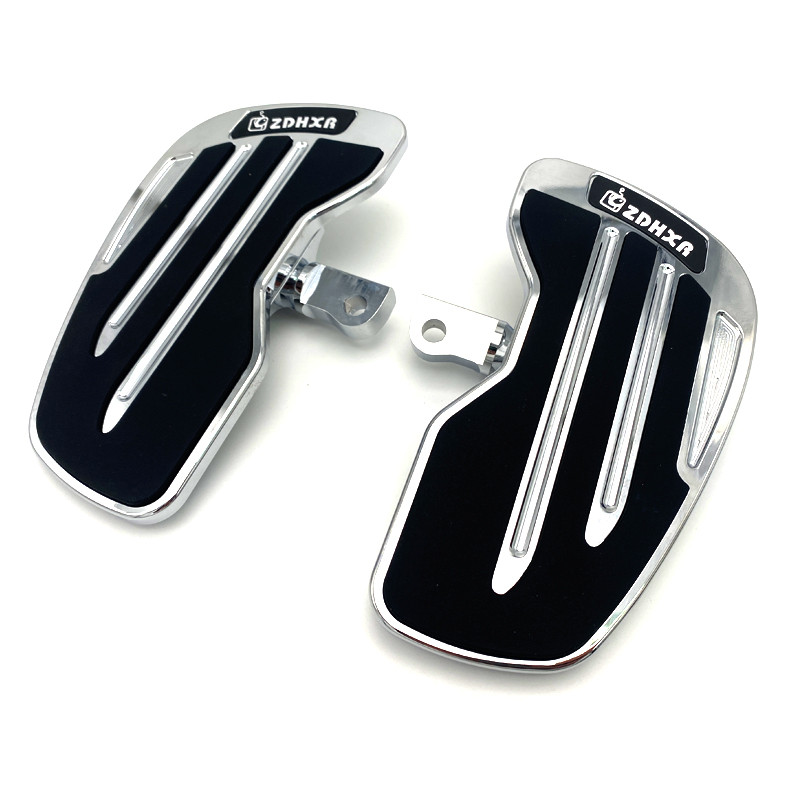 Motocyklové stupačky pre spolujazdca, natiahnuté opierky na nohy, CNC rezané pre Harley Touring Road King Softail Dyna Sportster