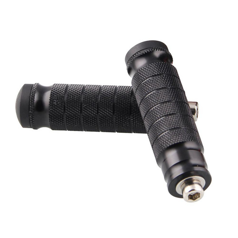 1 pár CNC motorkerékpár hátsó lábtámasz pedálok M8 6063 alumínium Refit tartós univerzális lábtartók lábtartók 102X26X26mm