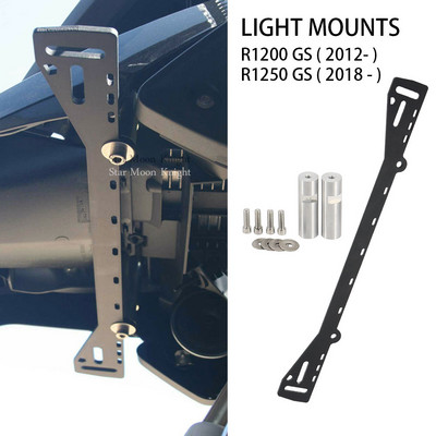 Pre BMW R 1200 gs 1250 GS R1200GS R1250GS Motocyklový pomocný svetlomet Držiak bodových svetiel Montážne konzoly hmlových svetiel