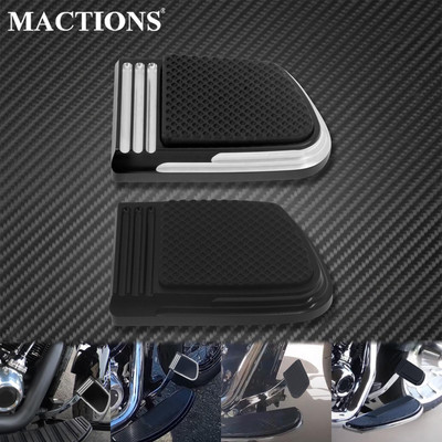 Мотоциклет CNC малък спирачен педал, капак, черен хром за Harley Softail FLSB Breakout FXBR FXBRS 114 115 116 2018-2020