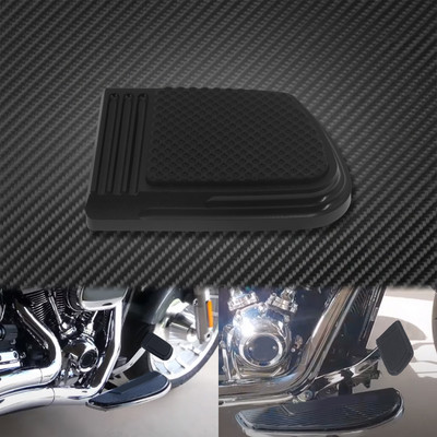 Motorkerékpár CNC kis fékpedál betét burkolat fekete króm Harley Softail FLSB Breakout FXBR FXBRS 114 115 116 2018-2020