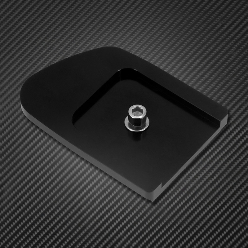 Motorkerékpár CNC kis fékpedál betét burkolat fekete króm Harley Softail FLSB Breakout FXBR FXBRS 114 115 116 2018-2020