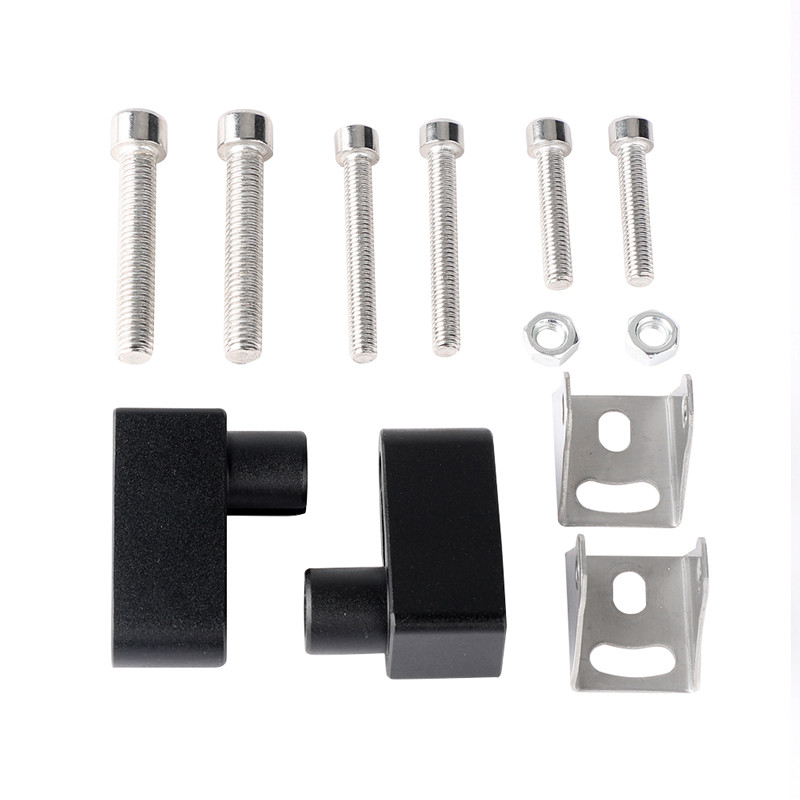 Motorkerékpár alsó villára szerelhető reflektortartó lámpatartó Led munkalámpa tartókonzol Ködlámpa spotlámpák oszloptartó talp