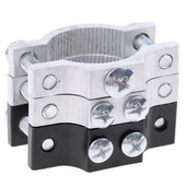 Mootorratta E-jalgratta esitulede prožektorite kinnitus fikseeritud klambriga kronsteini klamber alumiiniumist hõbedane mootorratta tarvikud Cafe Racer Tacoma