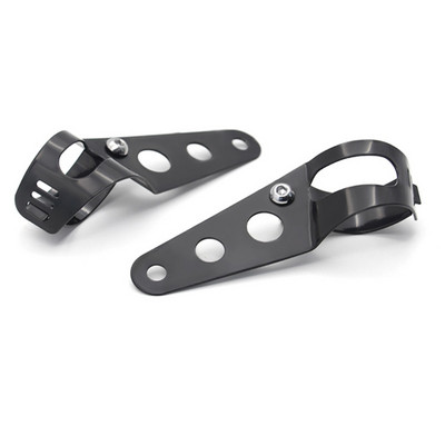 Držiaky svetlometov, svorky smerových svetiel, príslušenstvo pre motocykle pre vidlicové trubky 35 mm – 43 mm, 1 pár