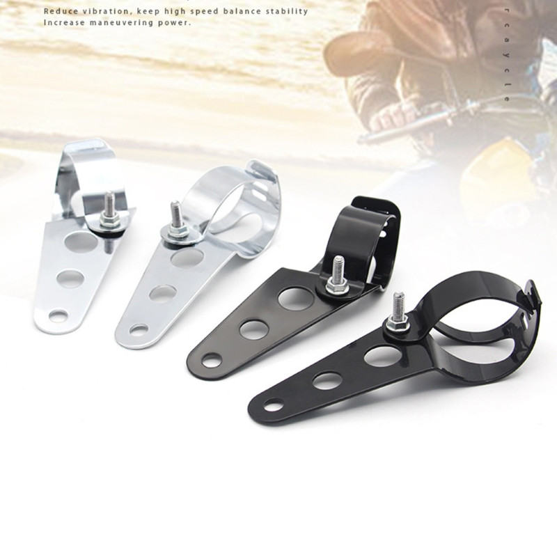 Držiaky svetlometov, svorky smerových svetiel, príslušenstvo pre motocykle pre vidlicové trubky 35 mm – 43 mm, 1 pár