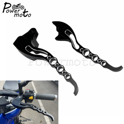 Motorkerékpár alumínium kitámasztó oldalsó parkoló állvány és fogantyús fék tengelykapcsoló karok Suzuki Boulevard M109R M 109R VZR1800 2006-16