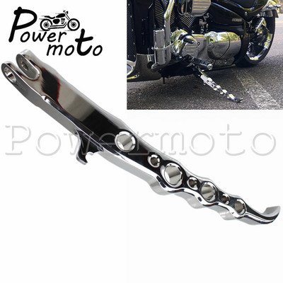 Motorkerékpár alumínium kitámasztó oldalsó parkoló állvány és fogantyús fék tengelykapcsoló karok Suzuki Boulevard M109R M 109R VZR1800 2006-16