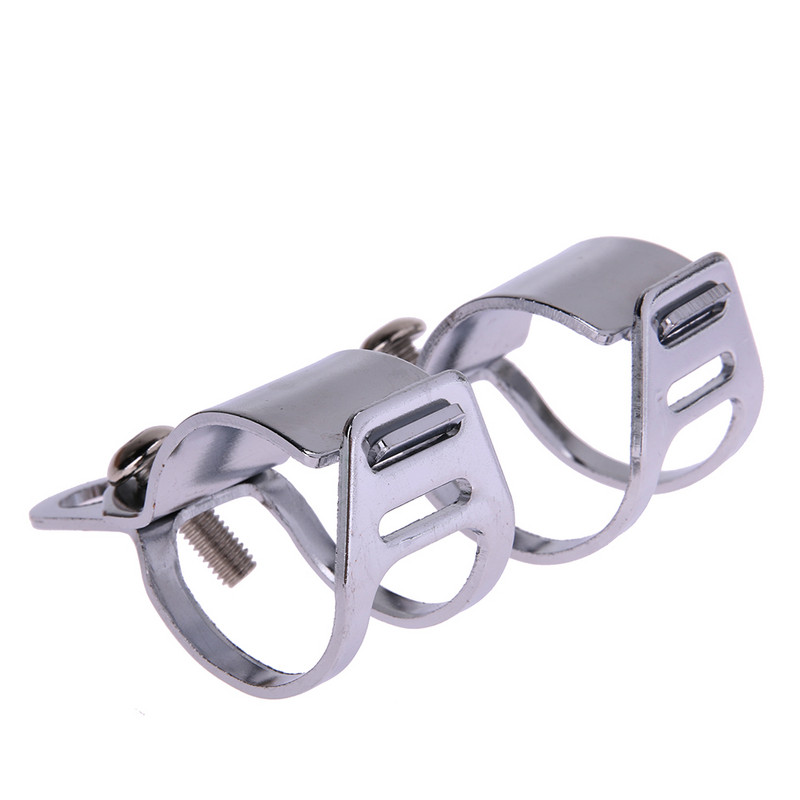 30-45 mm-es motorkerékpár irányjelzők áthelyező villa bilincsek konzol 2 db/készlet Rögzített lámpatartó lámpatartó