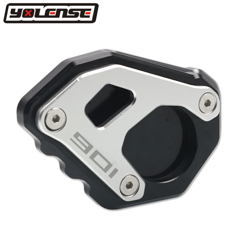 LOGO 901 Motocyklový stojan, bočný stojan, zväčšovacia doska pre Husqvarna 901 Norden 901 Norden901 2021 2022 2023