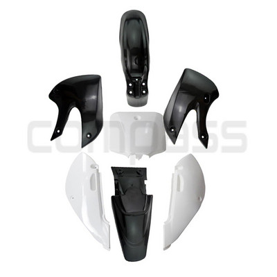 Sada plastových blatníkov na motocykel, kompletný kryt karosérie, blatník pre Kawasaki KLX110 KX65 Suzuki DRZ110