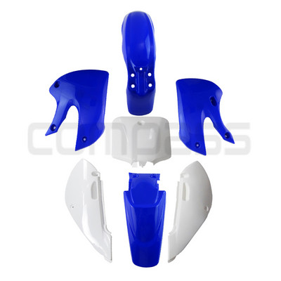 Sada plastových blatníkov na motocykel, kompletný kryt karosérie, blatník pre Kawasaki KLX110 KX65 Suzuki DRZ110