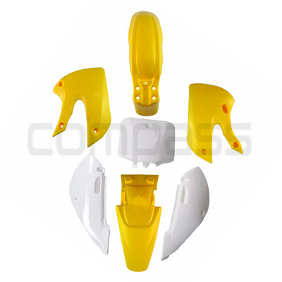 Sada plastových blatníkov na motocykel, kompletný kryt karosérie, blatník pre Kawasaki KLX110 KX65 Suzuki DRZ110