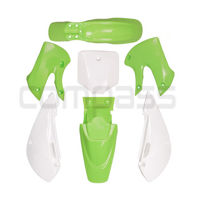 Sada plastových blatníkov na motocykel, kompletný kryt karosérie, blatník pre Kawasaki KLX110 KX65 Suzuki DRZ110