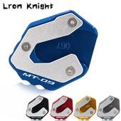 A YAMAHA MT-09 MT 09 MT09 Tracer XSR900 XSR 900 motorkerékpárhoz CNC kitámasztó láb oldalsó állvány hosszabbító párna tartólemeze nagyítás