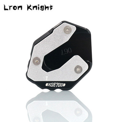 A YAMAHA MT-09 MT 09 MT09 Tracer XSR900 XSR 900 motorkerékpárhoz CNC kitámasztó láb oldalsó állvány hosszabbító párna tartólemeze nagyítás