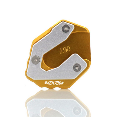 A YAMAHA MT-09 MT 09 MT09 Tracer XSR900 XSR 900 motorkerékpárhoz CNC kitámasztó láb oldalsó állvány hosszabbító párna tartólemeze nagyítás