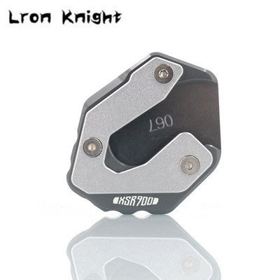 A YAMAHA MT-09 MT 09 MT09 Tracer XSR900 XSR 900 motorkerékpárhoz CNC kitámasztó láb oldalsó állvány hosszabbító párna tartólemeze nagyítás