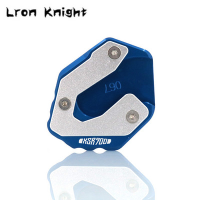 A YAMAHA MT-09 MT 09 MT09 Tracer XSR900 XSR 900 motorkerékpárhoz CNC kitámasztó láb oldalsó állvány hosszabbító párna tartólemeze nagyítás