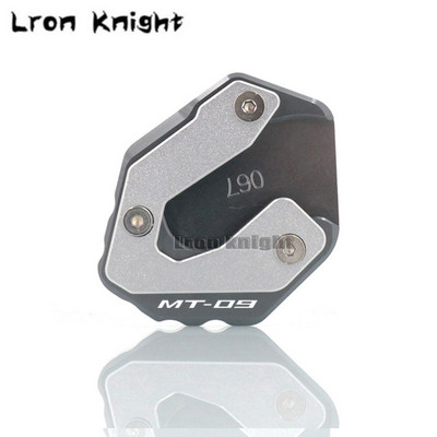 A YAMAHA MT-09 MT 09 MT09 Tracer XSR900 XSR 900 motorkerékpárhoz CNC kitámasztó láb oldalsó állvány hosszabbító párna tartólemeze nagyítás