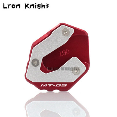 A YAMAHA MT-09 MT 09 MT09 Tracer XSR900 XSR 900 motorkerékpárhoz CNC kitámasztó láb oldalsó állvány hosszabbító párna tartólemeze nagyítás