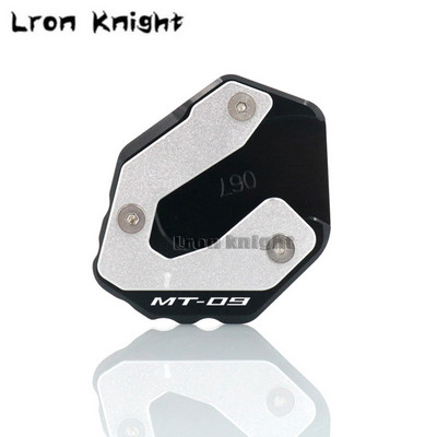 A YAMAHA MT-09 MT 09 MT09 Tracer XSR900 XSR 900 motorkerékpárhoz CNC kitámasztó láb oldalsó állvány hosszabbító párna tartólemeze nagyítás