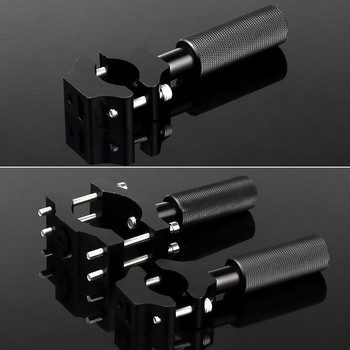 30 mm 55 mm Мотоциклетна удължителна скоба за прожектори Off-Road Външен фиксиран държач за лампа Удължител за осветление Скоба за дръжка на вилица