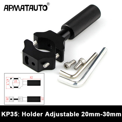 30 mm 55 mm držiak predlžovacej tyče pre motocykel, reflektor, terénny vonkajší pevný držiak lampy, predĺženie osvetlenia, držiak rukoväte vidlice