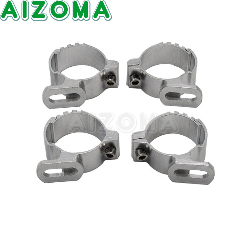 1 sada motocyklových štvrťových svetlometov, čelné sklo 35-50 mm, 45 mm, 49 mm, uchytenie vidlice pre Harley Sportster XL 883 1200 Dyna