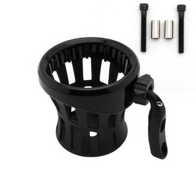 Motorkerékpár kormányra szerelhető italpohár vezető Italpohártartó Harley Road King Electra Glide Sportster Dyna Softail 1996-UP