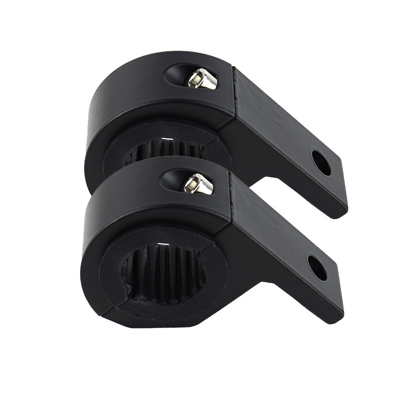 2 ks držiak na hmlové svetlo, univerzálny držiak na diaľkové svetlomety, 15-30 mm pre držiak hmlových svetiel do auta a motocykla, nárazník