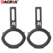 Suport clemă faruri pentru motociclete 42 mm-54 mm Tub lampă furcă CNC Mâner pentru motociclete Suport pentru bara de protecție Suport de montare reglabil