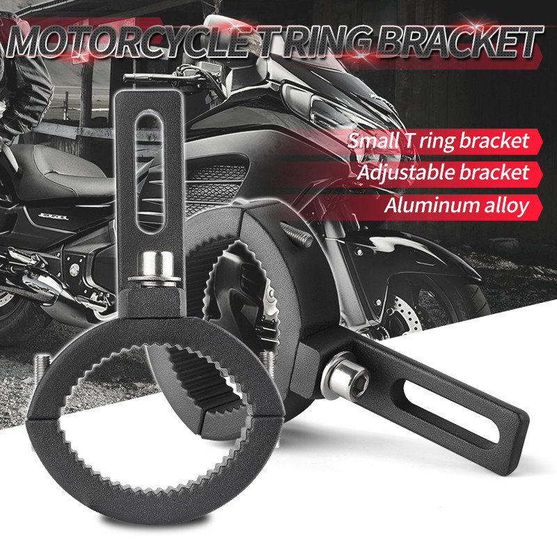 Suport clemă faruri pentru motociclete 42 mm-54 mm Tub lampă furcă CNC Mâner pentru motociclete Suport pentru bara de protecție Suport de montare reglabil