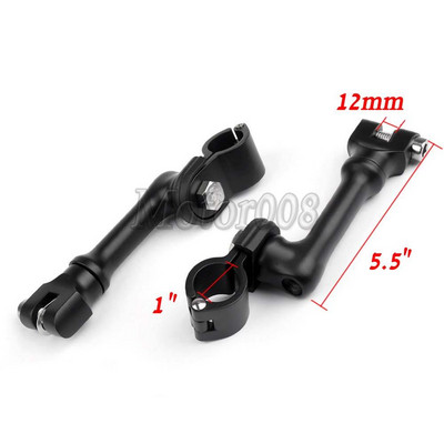 Svorka na upevnenie nôh pre motocykel 1" 26 mm 1,25" 32 mm 1,5" 38 mm pre diaľnicu 5,5" Longhorn pre kryt motora Yamaha, Suzuki, Harley, Honda