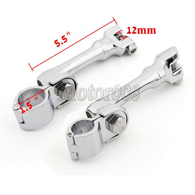 Svorka na upevnenie nôh pre motocykel 1" 26 mm 1,25" 32 mm 1,5" 38 mm pre diaľnicu 5,5" Longhorn pre kryt motora Yamaha, Suzuki, Harley, Honda