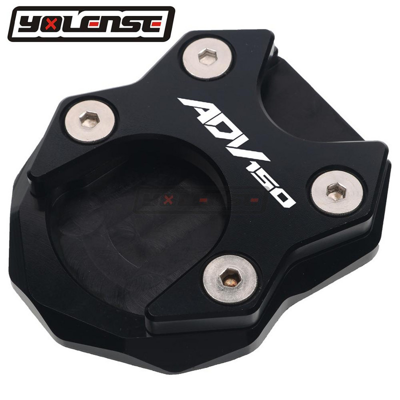 Pre HONDA ADV150 ADV 150 adv-150 2019 2020 2021 Motocykel CNC hliníkový stojan predlžovacia podložka pre bočný stojan