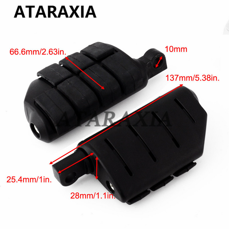 Motorkerékpár 32 mm-es motorvédő autópálya lábtartók lábtartó rögzítő lábtartó pedál Harley Touring Sportster XL883 Dyna Softailhez