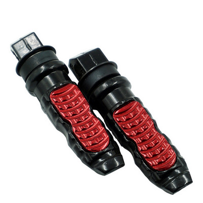 2db /készlet Univerzális alumínium motorkerékpár hátsó utas lábtartók pedálok lábtartó robogó lábtartó motor pedál módosítás