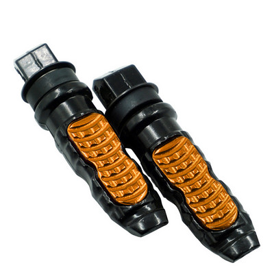 2db /készlet Univerzális alumínium motorkerékpár hátsó utas lábtartók pedálok lábtartó robogó lábtartó motor pedál módosítás