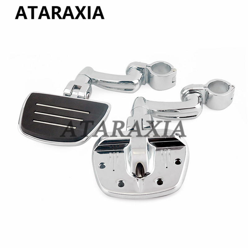 1-1/4" 32mm diaľničné stupačky, držiak opierky nôh, ochranný kryt motora, svorka na opierku nôh pre Harley Touring Sportster Electra Road Glide