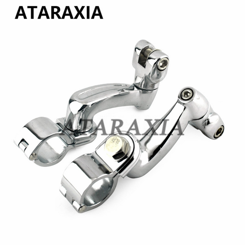 1-1/4" 32mm diaľničné stupačky, držiak opierky nôh, ochranný kryt motora, svorka na opierku nôh pre Harley Touring Sportster Electra Road Glide