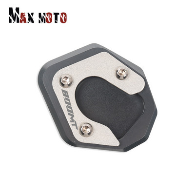 CFMOTO 800MT 800 MT 2021 2022 motorkerékpárhoz, CNC támasztó láb oldalsó állvány hosszabbító párna tartólemeze nagyítás