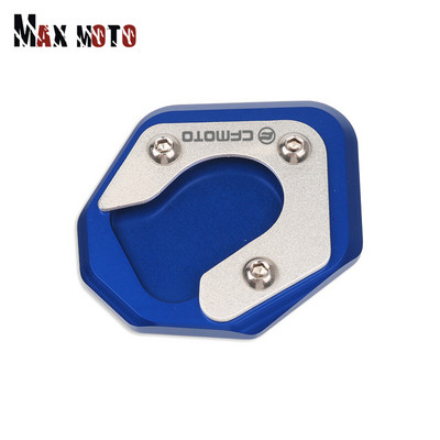 CFMOTO 800MT 800 MT 2021 2022 motorkerékpárhoz, CNC támasztó láb oldalsó állvány hosszabbító párna tartólemeze nagyítás